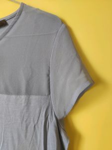 Marks And Spencer Powder Blue Top