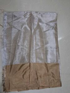 Silver Colour Tissue Saree