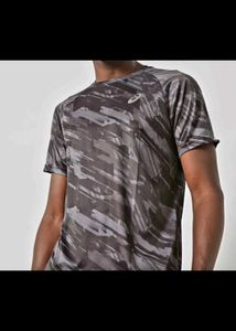 ASICS MEN SPORTS DRYFIT T SHIRT 44&#34; PREOWNED