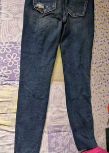 Distressed American Eagle Jeans