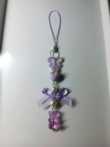 Purple Gummy Bear Charm