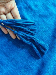 Blue Cotton Kurta