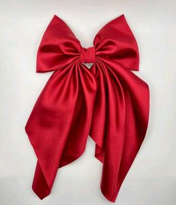 Red Bow Hair Accessory