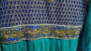 Women Embroidered Gown With Dupatta