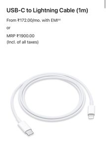 *100% AUTHENTIC SEALED* Apple USB-C To ⚡️(1M)