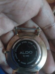 ALDO WATCH with 2 extra straps