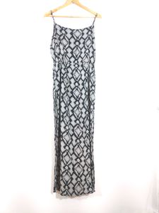 Cotton black with white Dress(Women)