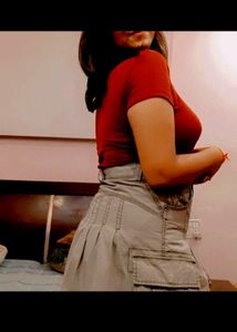 Denim Cargo Skirt Size 34 Or 46