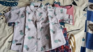Boys&#39; Shirts Bundle - T-Shirts &amp; Button-Downs, Siz