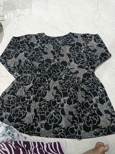 Any One Floral Print Top