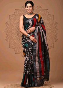 Elegant Printed Saree