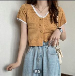 Cute Knit Crop Top