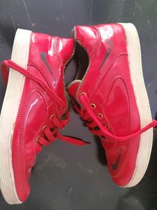 Red &amp; Black Sneakers