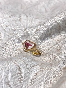 Heart Flower Ring pack of 2