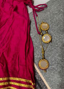 Elegant Pink Kurta And Sharara Set
