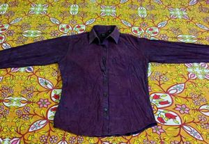 Purple Long Sleeve Shirt