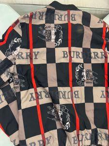 Burberry Checkered Bomber Jacket