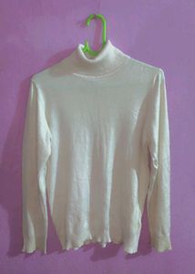 Pastel Malibu Sweater And White high Neck Sweate