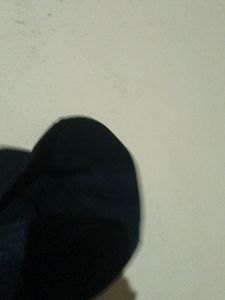 black bucket hat