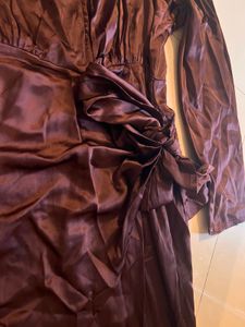 Silkkky Brown Dress