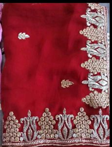 PURE GEORGETTE SAREE ❤️
