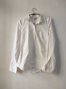 White Long Sleeve Top