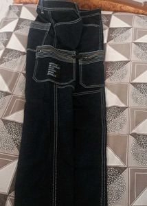 Dark Blue Cargo Jeans