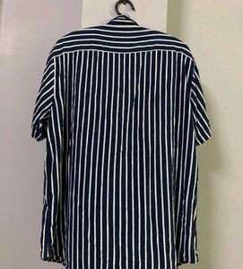 Blue And White Strip Shirt