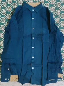 Blue Long Sleeve Shirt