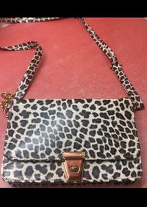 Chitah Print Bag