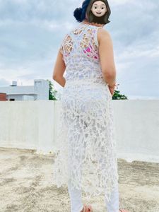 White Net Shrug