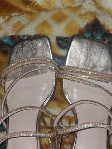Sparkly Strappy Heels