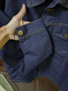 New Navy Denim Jacket