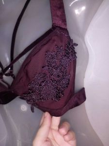 Beautiful Net Velvet Bra Very Sexy Look