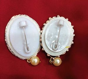 Elegant Brooch/ Saree Pin Set