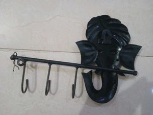 Ganesha metal key holder