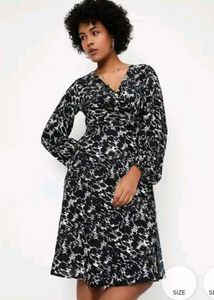 Brand New MAX-KALKI Wrap Dress