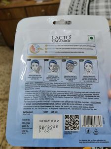 Lacto Calamine Sheet Mask 🎭 Set