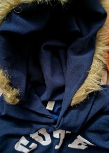 &#34;Cute But Psycho&#34; Cropped hoodie -  Knit Pullover