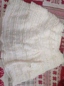 Tiered Ruffle Mini Skirt