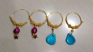 Hoop Dangle Earrings