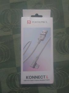 Portronics Konnect L USB-A to Type-C Cable
