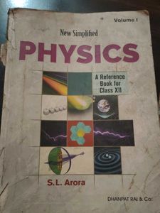 SL Arora Physics Book Of Class 12th