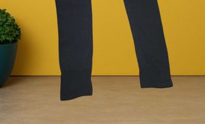 H-37 Size-28 Stylish Black Top &amp; Navy Leggings