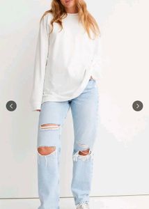 Ripped Light Wash Jeans