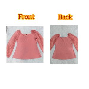 💥 Beautiful Lace PEACH Top💥