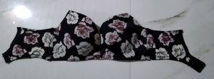 floral tube bra
