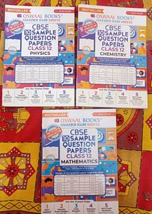 Oswaal Sample Papers PCM (CBSE class 12)