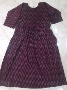 Long Kurta With 3/4 Sleeves,  Size XXL.