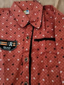 Boys&#39; Cute Patterned Shirt